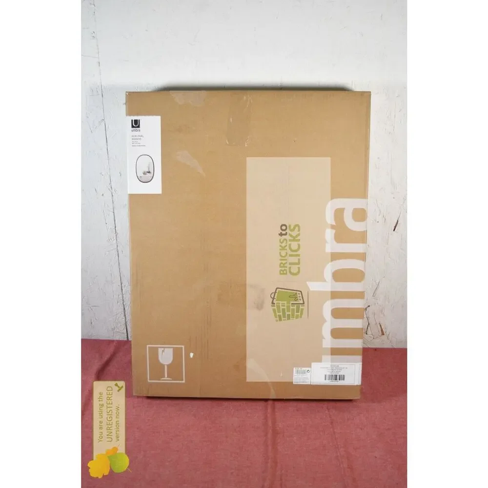 Umbra- Oval Hub Decorative Wall Mirror 18